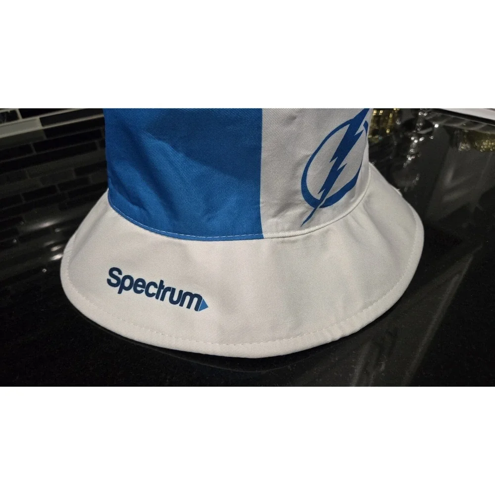 Tampa Bay Lightning‎ Bucket Hat Reversible Stadium Give Away NHL Hockey Logo